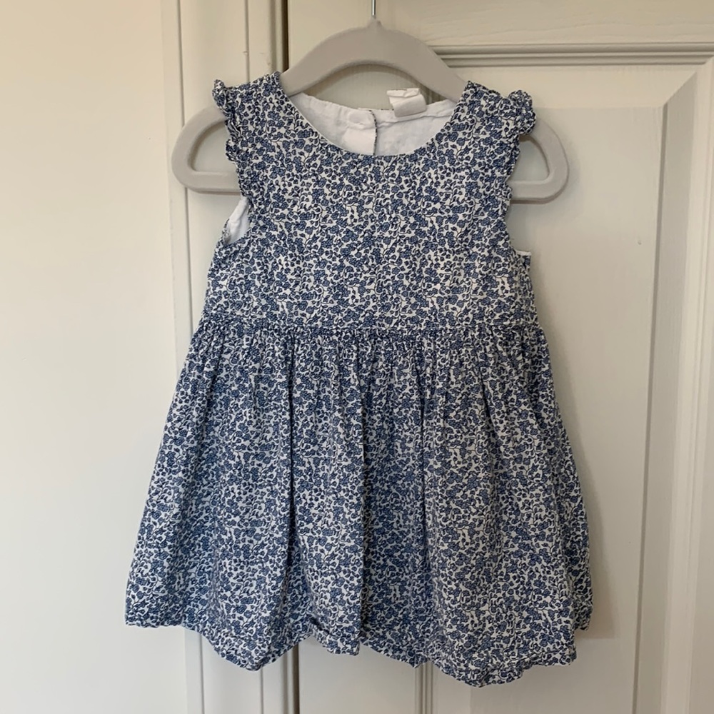 H&M Blue floral dress (Liberty style print)